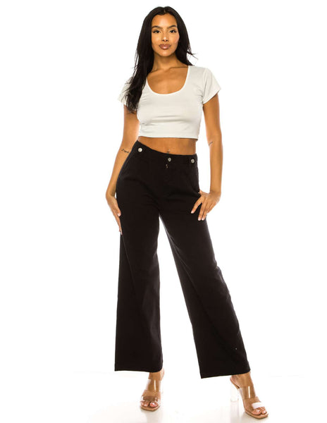 Women's  Denim Wide Jeans