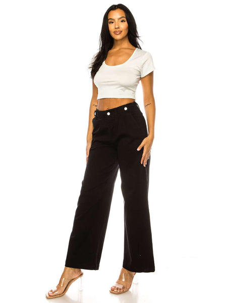 Women's  Denim Wide Jeans