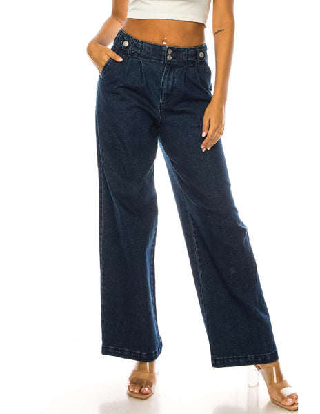 Women's  Denim Wide Jeans