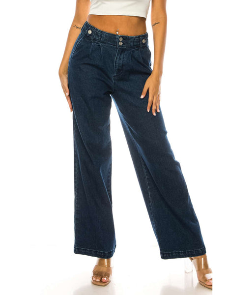 Women's  Denim Wide Jeans