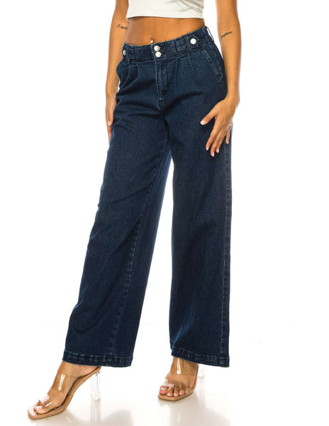 Women's  Denim Wide Jeans