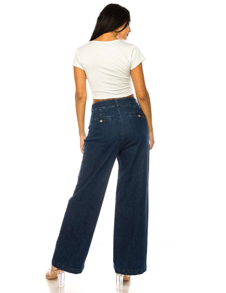 Women's  Denim Wide Jeans