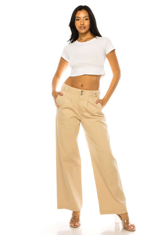 Women's  Denim Wide Jeans