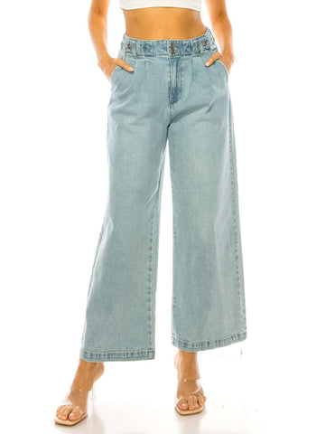 Women's  Denim Wide Jeans
