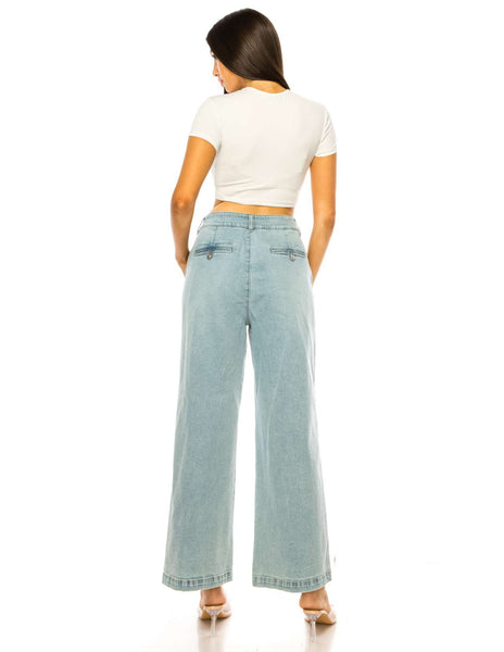 Women's  Denim Wide Jeans
