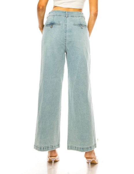 Women's  Denim Wide Jeans