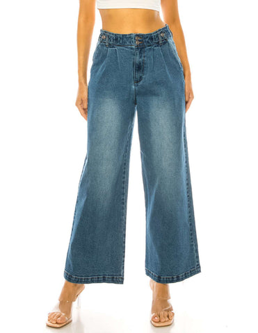 Women's  Denim Wide Jeans