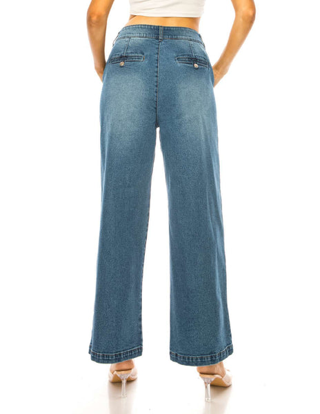 Women's  Denim Wide Jeans