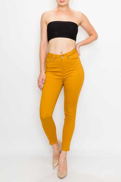 Mustard Yellow Skinny Pants