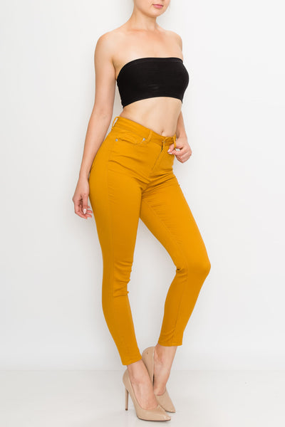 Mustard Yellow Skinny Pants