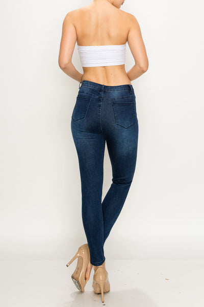 Dark Wash Skinny Jeans