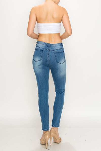 Light Wash Skinny Jeans