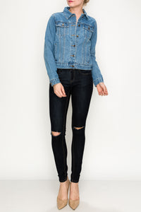 Light Wash Classic Denim Jacket