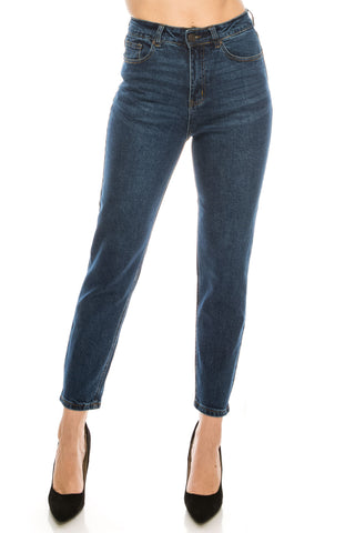 Dark Wash MOM Jeans