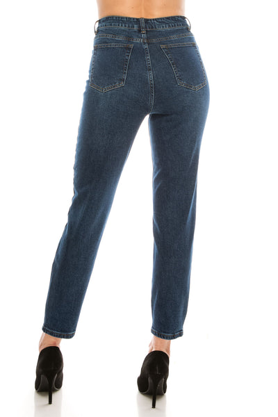 Dark Wash MOM Jeans
