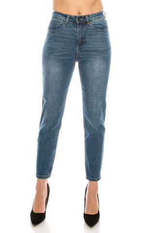 Medium Wash MOM Jeans