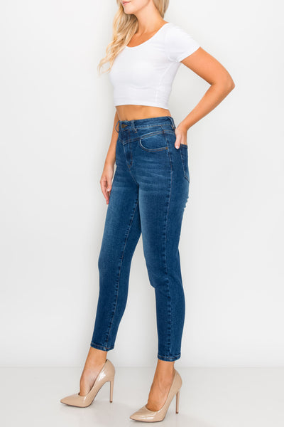 Dark Wash MOM Jeans