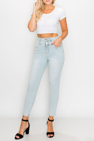 Light Wash MOM Jeans