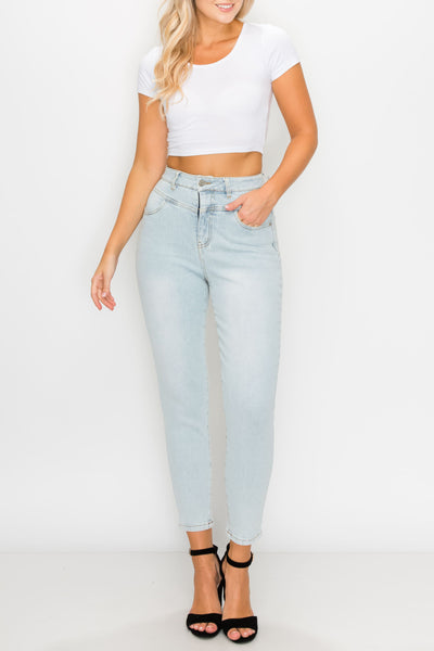Light Wash MOM Jeans