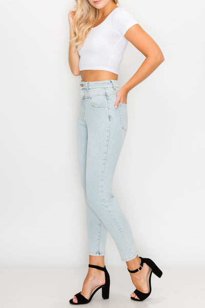 Light Wash MOM Jeans
